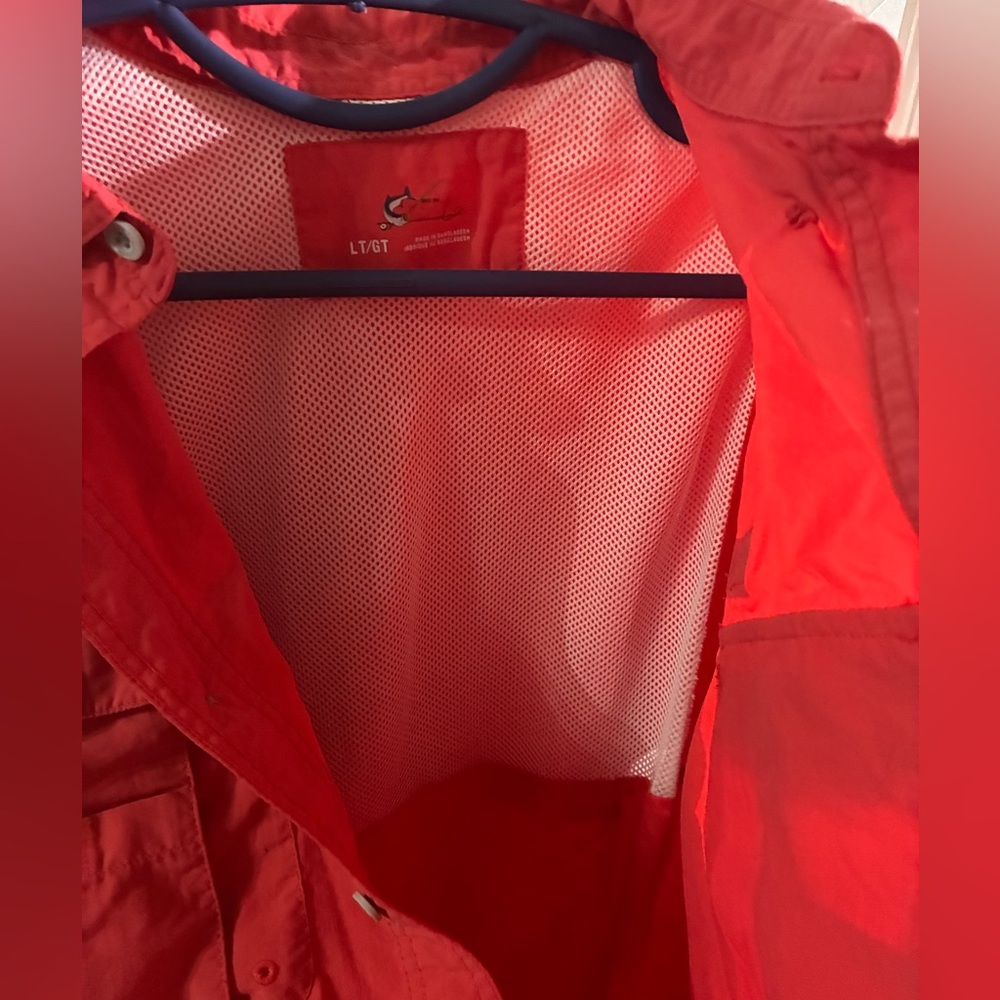 Men’s Large Tall Fishing Shirt - Picture 7 of 9